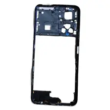  tel-szalk-1929691518 Honor X7 ezüst középső keret mobiltelefon, tablet alkatrész
