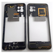  tel-szalk-19296915248 Samsung Galaxy M32 Fekete középső keret mobiltelefon, tablet alkatrész