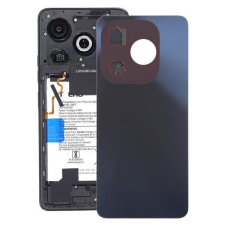 tel-szalk-192969154244 Gyári akkufedél hátlap - burkolati elem Infinix Smart 8, Fekete mobiltelefon, tablet alkatrész