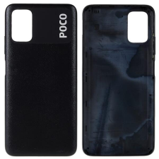 tel-szalk-1929692972 Xiaomi Poco M3 fekete akkufedél, hátlap mobiltelefon, tablet alkatrész