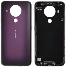  tel-szalk-1929692981 Nokia 5.4 lila akkufedél, hátlap mobiltelefon, tablet alkatrész