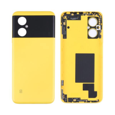  tel-szalk-1929692998 Xiaomi Poco M4 5G sárga akkufedél, hátlap mobiltelefon, tablet alkatrész