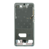  tel-szalk-192969299 Samsung Galaxy S21 5G ezüst előlap LCD keret, burkolati elem