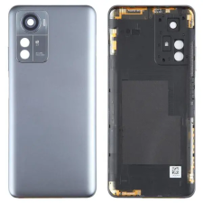  tel-szalk-19296932992 Akkufedél hátlap - burkolati elem ZTE Blade A72S, Fekete mobiltelefon, tablet alkatrész