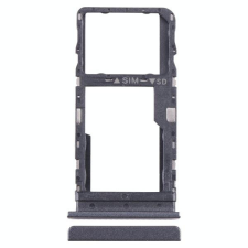 tel-szalk-19296933066 TCL 40 XE Fekete SIM & SD kártya tálca mobiltelefon, tablet alkatrész