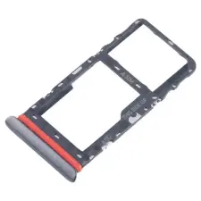  tel-szalk-192969331391 Alcatel 1T 10 Fekete SIM & SD kártya tálca mobiltelefon, tablet alkatrész