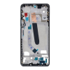  tel-szalk-192969346 Xiaomi 11i fekete előlap LCD keret, burkolati elem
