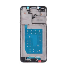  tel-szalk-1929693586 Huawei Y5p fekete előlap LCD keret, burkolati elem mobiltelefon, tablet alkatrész