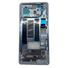 tel-szalk-19296951197 Google Pixel 7a előlap LCD keret, burkolati elem (Sea) mobiltelefon, tablet alkatrész