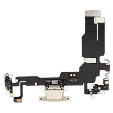 tel-szalk-192969514422 Apple iPhone 15 Plus töltőcsatlakozó port panel Sárga mobiltelefon, tablet alkatrész