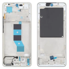  tel-szalk-1929695150735 Xiaomi Redmi Note 14 5G Ezüst középső keret mobiltelefon, tablet alkatrész
