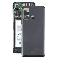  tel-szalk-1929695150813 Gyári Infinix Hot 9 Fekete akkufedél hátlap mobiltelefon, tablet alkatrész