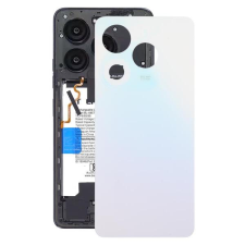 tel-szalk-1929695150846 Gyári Tecno Spark 20C Fehér akkufedél hátlap mobiltelefon, tablet alkatrész