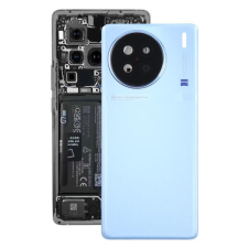 tel-szalk-1929695151254 Vivo X90 Kék akkufedél hátlap, kamera lencse mobiltelefon, tablet alkatrész