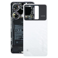  tel-szalk-192969515264 Xiaomi Poco X6 Fehér akkufedél hátlap mobiltelefon, tablet alkatrész