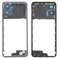 tel-szalk-192969515436 Motorola Moto G34 Fekete középső keret mobiltelefon, tablet alkatrész