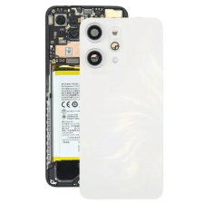  tel-szalk-19296951722651 OPPO Reno14 Fehér akkufedél, hátlap, hátlapi kamera lencse mobiltelefon, tablet alkatrész