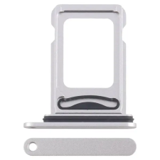  tel-szalk-19296951733519 Apple iPhone 16E Ezüst SIM kártya tálca (SIM2) mobiltelefon, tablet alkatrész