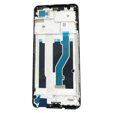  tel-szalk-19296952081 ZTE Blade V40 Fekete előlap LCD keret, burkolati elem mobiltelefon, tablet alkatrész