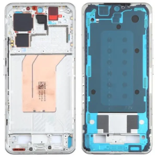  tel-szalk-19296952320 Xiaomi 14 Pro Ezüst előlap LCD keret, burkolati elem mobiltelefon, tablet alkatrész