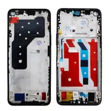  tel-szalk-1929695497 Huawei Nova 8i fekete előlap LCD keret, burkolati elem mobiltelefon, tablet alkatrész