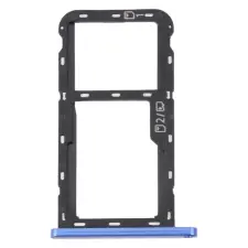  tel-szalk-1929696024 ZTE Blade A52 kék SIM & SD kártya tálca mobiltelefon, tablet alkatrész