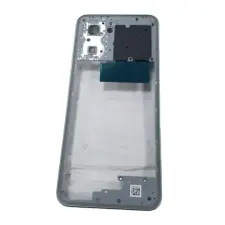  tel-szalk-1929696077 Realme C33 fekete középső keret mobiltelefon, tablet alkatrész
