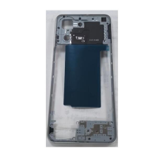  tel-szalk-1929696080 OPPO Reno8 ezüst középső keret mobiltelefon, tablet alkatrész