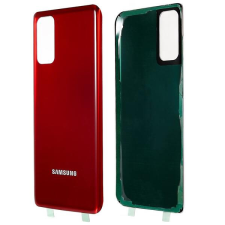  tel-szalk-1929696800 Samsung Galaxy S20 / S20 5G / S20 5G UW piros akkufedél, hátlap mobiltelefon, tablet alkatrész