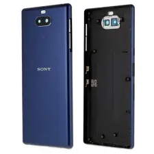 tel-szalk-1929696872 Sony Xperia 10 kék akkufedél, hátlap mobiltelefon, tablet alkatrész