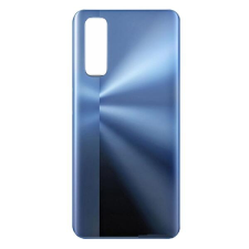  tel-szalk-192970056 Realme 7 kék hátlap ragasztóval mobiltelefon, tablet alkatrész