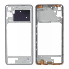  tel-szalk-19297028182 Samsung Galaxy A05 Ezüst középső keret mobiltelefon, tablet alkatrész
