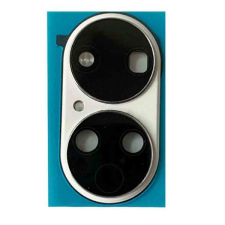  tel-szalk-1929703201 Huawei P50 hátlapi kamera lencse fehér kerettel mobiltelefon, tablet alkatrész