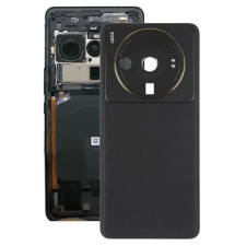  tel-szalk-1929703446 Gyári akkufedél hátlap - burkolati elem Xiaomi 12S Ultra, fekete mobiltelefon, tablet alkatrész