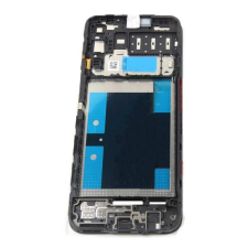 tel-szalk-1929704012 Samsung Galaxy A14 fekete előlap LCD keret, burkolati elem mobiltelefon, tablet alkatrész