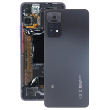  tel-szalk-1929704204 Gyári akkufedél hátlap - burkolati elem Xiaomi Redmi Note 11 Pro Plus 5G India, fekete mobiltelefon, tablet alkatrész