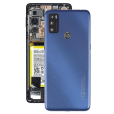  tel-szalk-192970429 Gyári akkufedél hátlap - burkolati elem TCL 20E / 20Y, kék mobiltelefon, tablet alkatrész