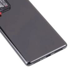  tel-szalk-192970480 Gyári akkufedél hátlap - burkolati elem Xiaomi Mix 4, fekete mobiltelefon, tablet alkatrész