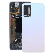  tel-szalk-1929704963 Akkufedél hátlap - burkolati elem Xiaomi 11I Hypercharge 5G, fehér mobiltelefon, tablet alkatrész
