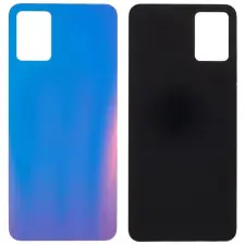  tel-szalk-192970496 Akkufedél hátlap - burkolati elem Vivo S7, kék mobiltelefon, tablet alkatrész
