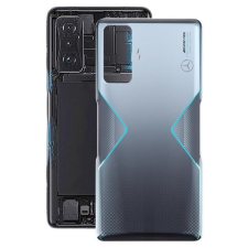 tel-szalk-1929705047 Akkufedél hátlap - burkolati elem Xiaomi Redmi K50 Gaming, ezüst mobiltelefon, tablet alkatrész