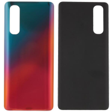 tel-szalk-192970552 Akkufedél hátlap - burkolati elem Oppo RENO3 Pro 5G, piros mobiltelefon, tablet alkatrész
