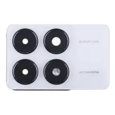  tel-szalk-19297055925 Xiaomi Redmi K70E hátlapi kamera lencse Fehér kerettel mobiltelefon, tablet alkatrész