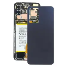  tel-szalk-192970629 Akkufedél hátlap - burkolati elem Oppo Reno 7 5G, fekete mobiltelefon, tablet alkatrész