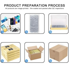  tel-szalk-192970672 Akkufedél hátlap - burkolati elem Samsung Galaxy Z Flip, kék mobiltelefon, tablet alkatrész