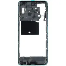  tel-szalk-19297488 Huawei P smart 2021 zöld középső keret mobiltelefon, tablet alkatrész