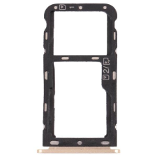 tel-szalk-19297623 ZTE Blade V9 arany SIM & SD kártya tálca mobiltelefon, tablet alkatrész