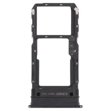  tel-szalk-19297634 Vivo Y76s fekete SIM & SD kártya tálca mobiltelefon, tablet alkatrész