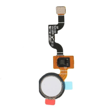 tel-szalk-19297944 Google Pixel 3a XL fehér Home gomb flexibilis kábellel mobiltelefon, tablet alkatrész