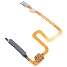  tel-szalk-19298053 Xiaomi Redmi Note 9 szürke. Home gomb flexibilis kábellel mobiltelefon, tablet alkatrész